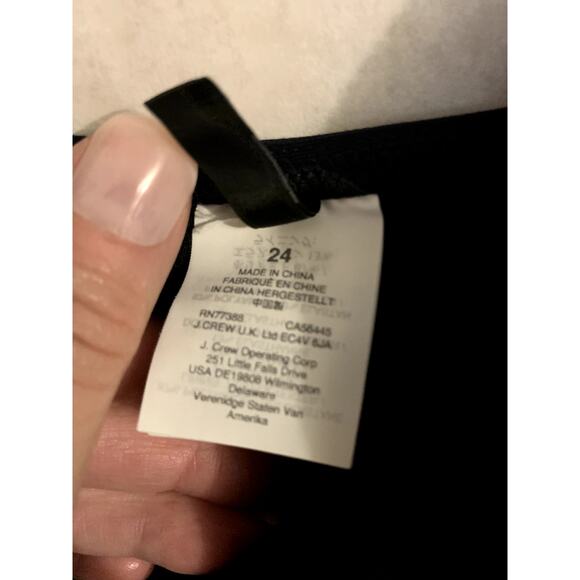 J.Crew One Piece Dk Blue Style #B6819 Women's Lightly Padded Size 24 - Picture 4 of 6